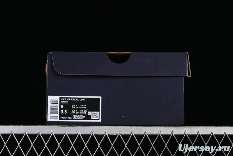 Nike Air Force 1 '07 Low Wheat Color Low-Top Sneakers - FZ7372-300