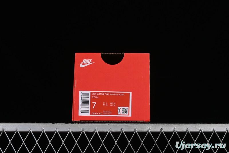 Nike Victori One Shower Slide Summer Casual Swim Beach Sandals - CZ5478-100