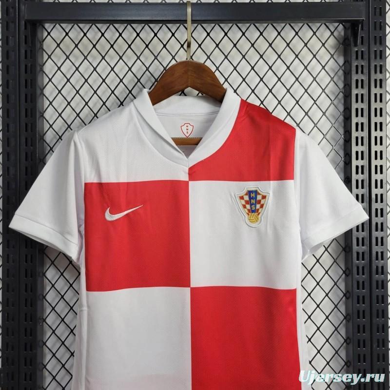 2024 KIDS Croatia Home Jersey