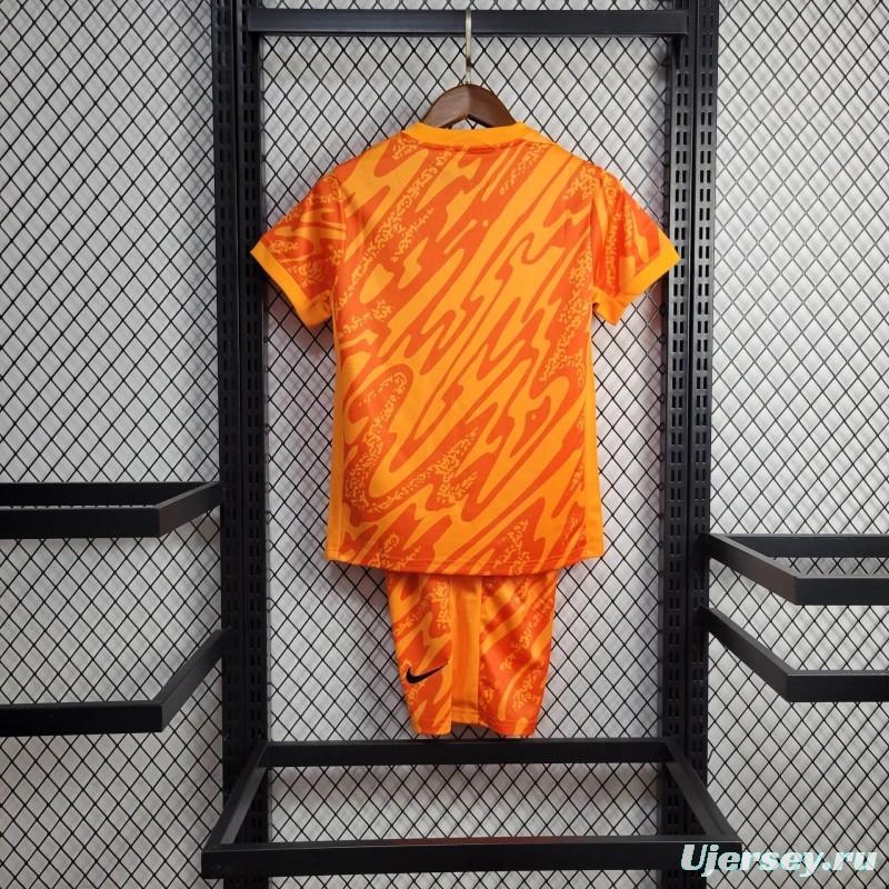 2024 KIDS England Goalkeeper Yellow Jersey