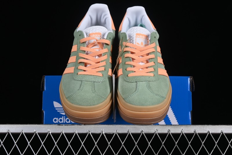 Adidas Originals Gazelle Bold IH7495 Low-Top Sneakers with Thick Sole for Casual Wear Anti-Slip and Durable - IH7495
