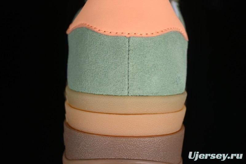 Adidas Originals Gazelle Bold IH7495 Low-Top Sneakers with Thick Sole for Casual Wear Anti-Slip and Durable - IH7495