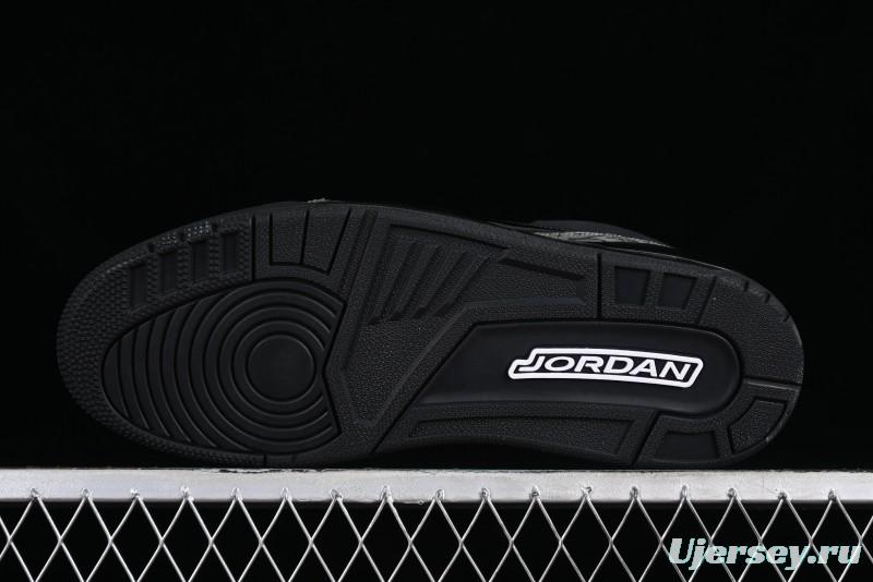 Nike Air Jordan 3 Retro Sneakers in Black with Elephant Print - CK9246-168