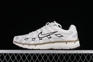 Nike P-6000 Retro Casual Sport Dad Shoes with Layered Design and Lightweight Body - HF0728-201