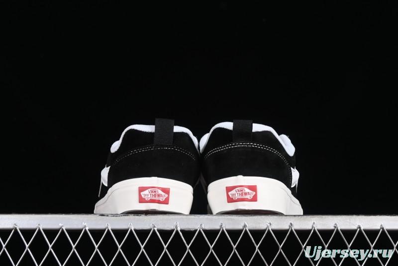 Vans Classics Knu Skool Retro Skate Shoes with Chunky Silhouette - VN0009QCBF2