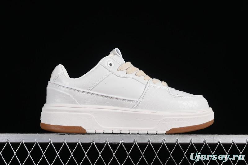 MLB Chunky Liner Metal Senior Series Lightweight Platform Casual Sneakers with 6cm Height Increase - 3ASXCLX4N50WHS