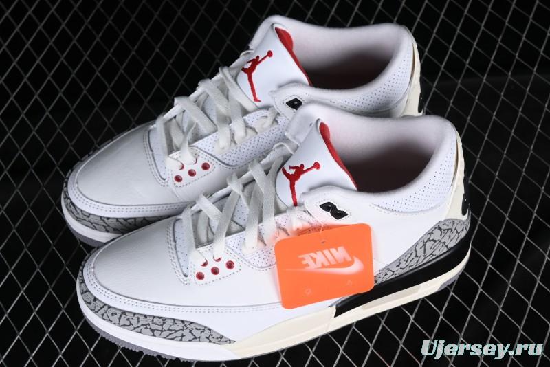 Air Jordan 3 "White Cement Reimagined" AJ3