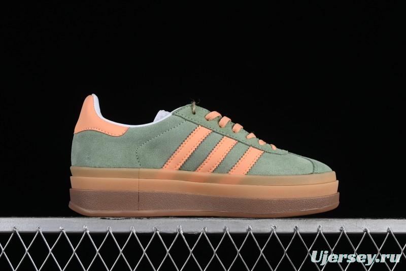 Adidas Originals Gazelle Bold IH7495 Low-Top Sneakers with Thick Sole for Casual Wear Anti-Slip and Durable - IH7495