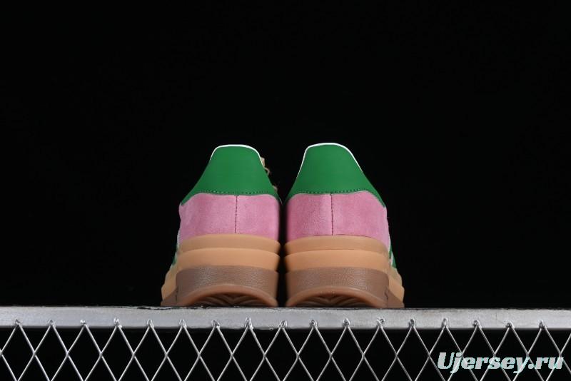 Adidas Originals Gazelle Bold Low-Top Sneakers with Thick Sole for Casual Wear - IE0420