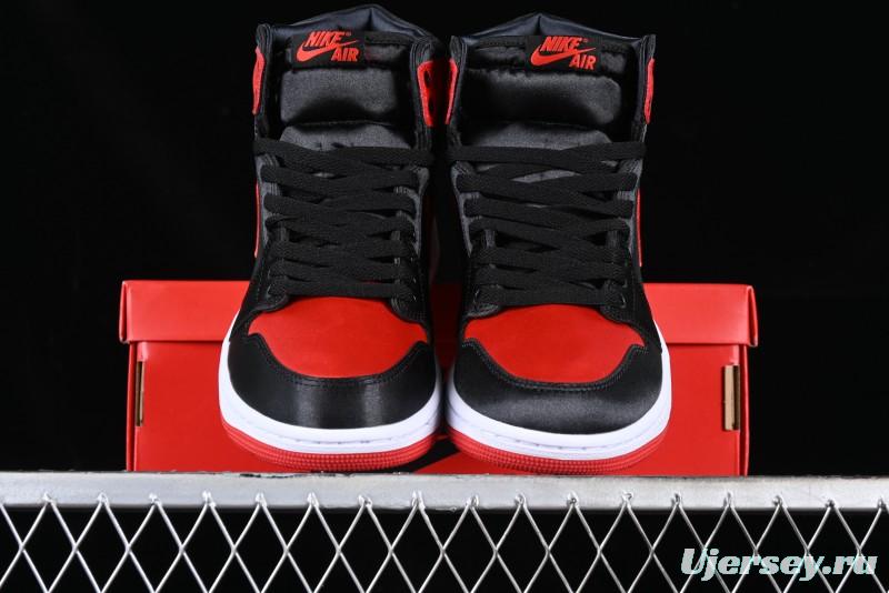 Air Jordan 1 High OG "Satin Bred" AJ1