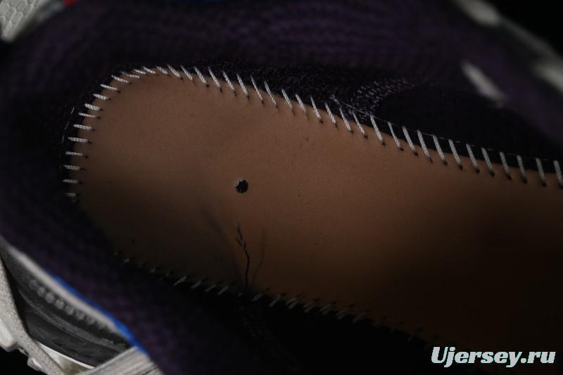 Balenciaga Phantom Sneaker 10th Generation Lace-Up Running Shoes with Transparent Heel Strap - W3XLL0525