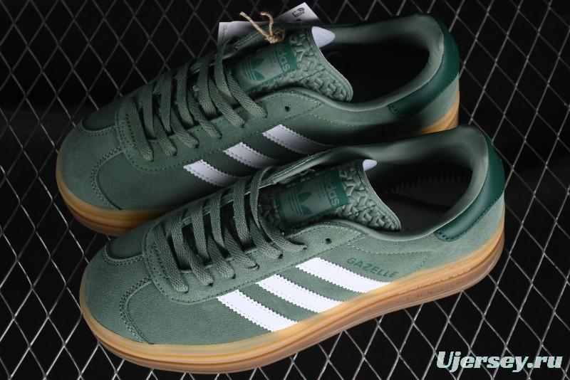 Adidas Originals Gazelle Bold ID6998 Low-Top Sneakers with Thick Sole for Casual Wear, Slip-Resistant and Durable