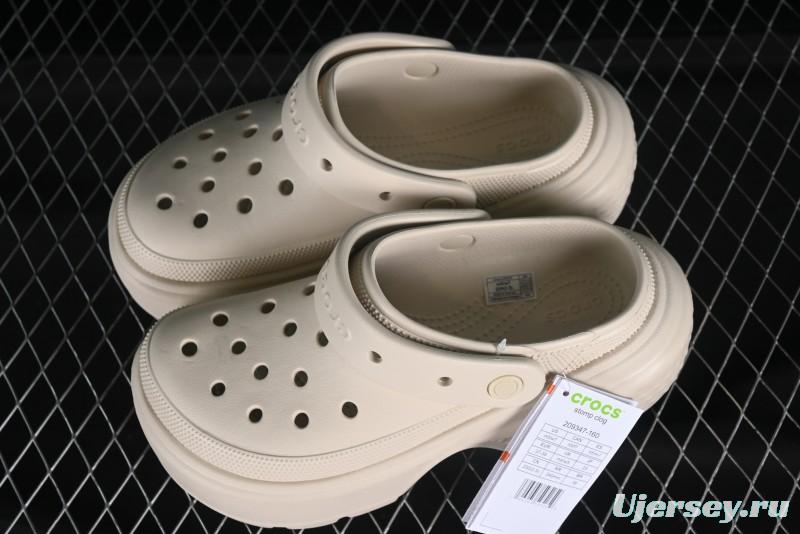 Crocs Classic Clog Snow House Retro Beach Clogs with Adjustable Heel Strap - B.D4