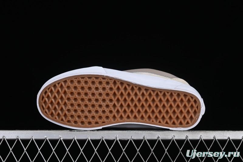 Vans Classics Knu Skool Cream Coffee Chunky Tongue Platform Sneakers - VN0009QCJD8