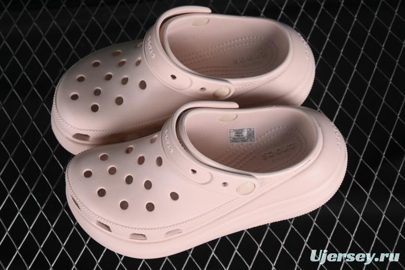 Crocs Classic Puff Summer Two-Way Beach Clogs Sandals - B.D4