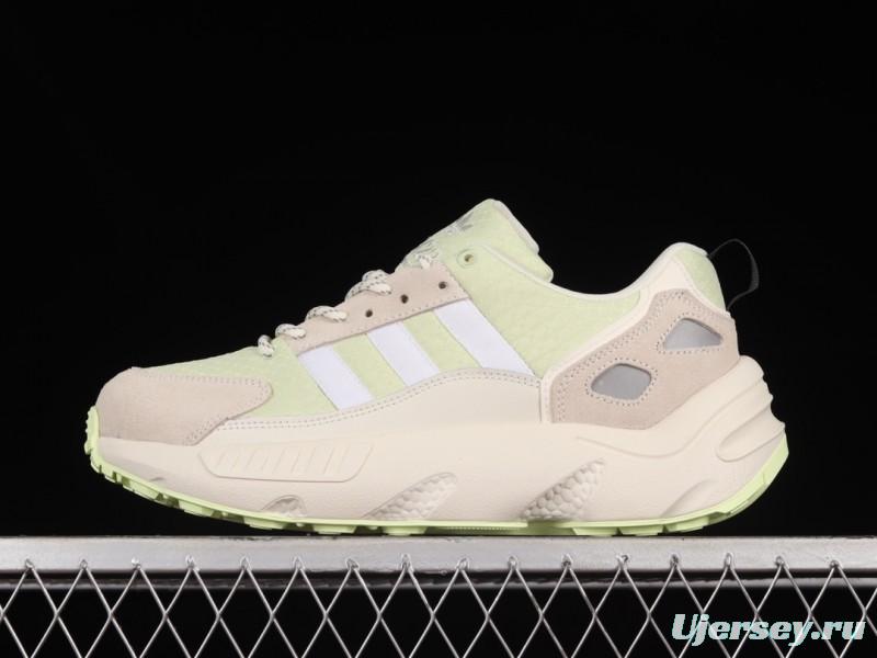 Adidas Originals ZX 22 Boost Retro Running Shoes with Popcorn Sole - GY5271