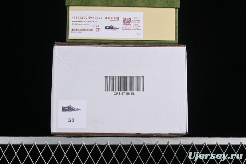 Gucci Tennis 1977 Print Sneaker Retro Casual Canvas Shoes - 02JPO9064