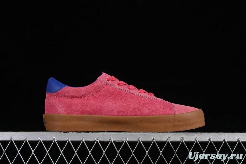 Vans Vault Og Sport Low Retro Suede Canvas Vulcanized Shoes in Dragon Fruit - VN000CQRCHL