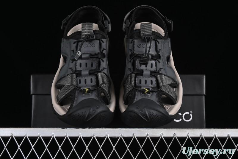 ECCO New Terrain Series Outdoor Closed-Toe Sandals Water Shoes with Breathable Design - 63890301002