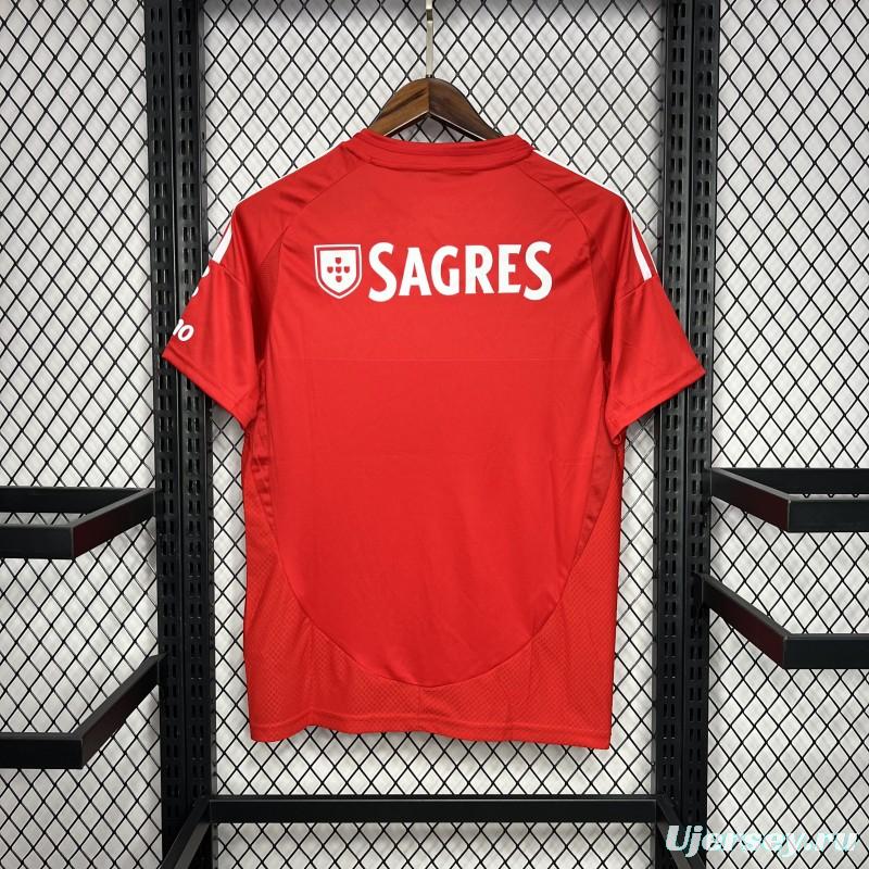 24/25 Benfica Home Jersey