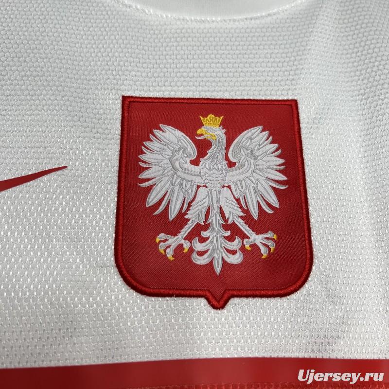 Retro 2012 Poland Home Jersey
