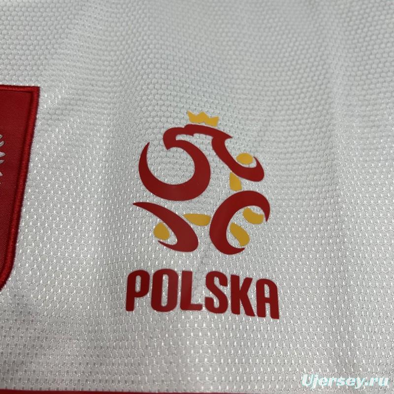 Retro 2012 Poland Home Jersey