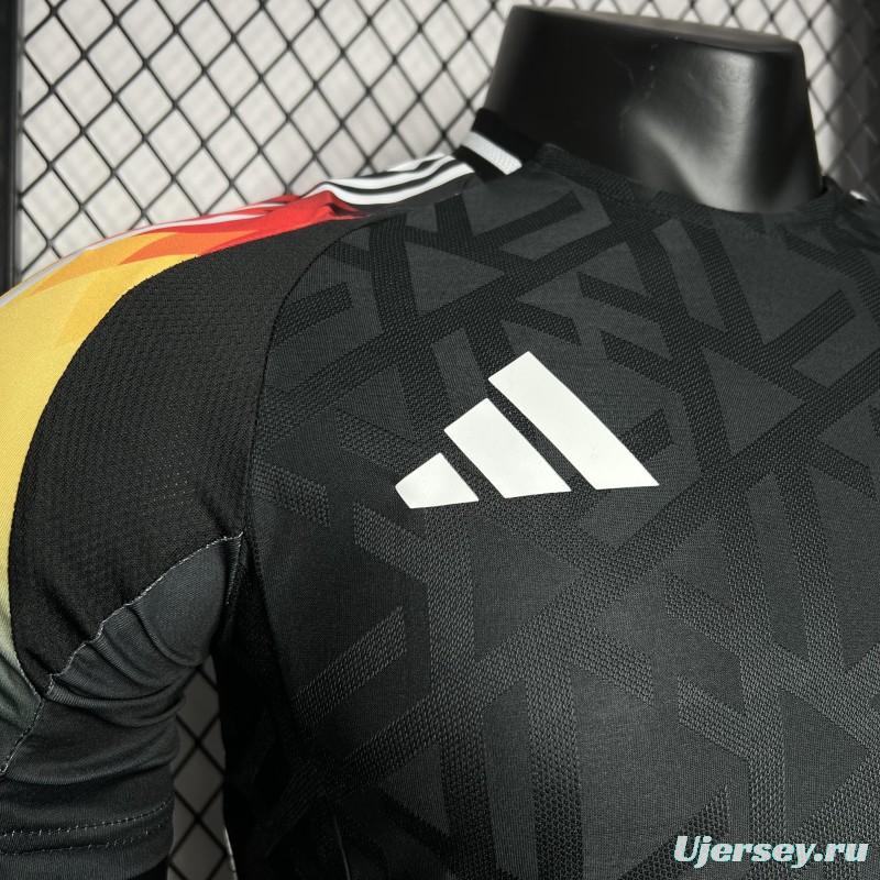 Player Version 2024 Germany Euro Black Pre-match Training Jersey