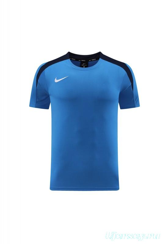 24/25 Nike Blue/Black Short Sleeve Jersey+Shorts