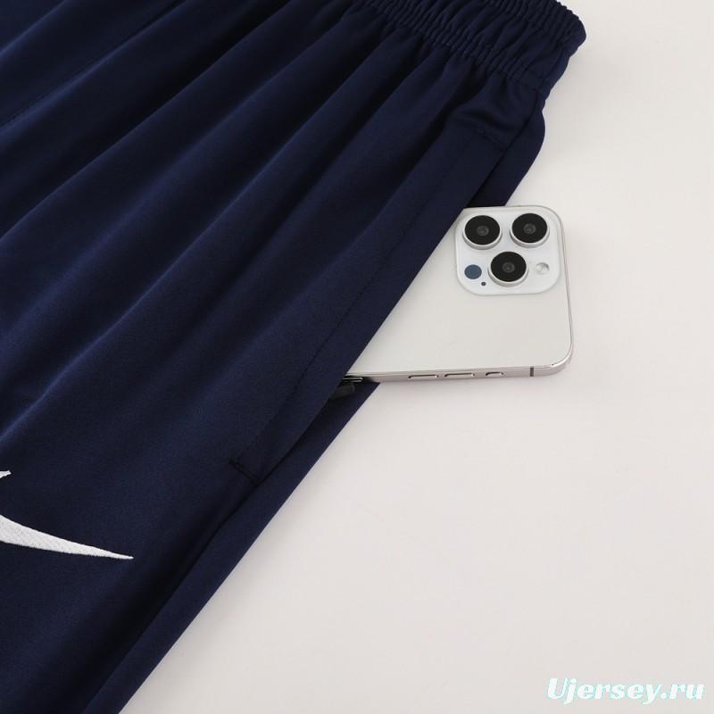 24/25 Nike Navy Half Zipper Jacket+Long Pants