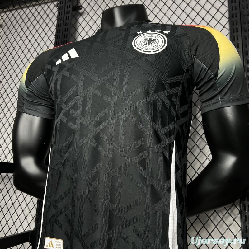 Player Version 2024 Germany Euro Black Pre-match Training Jersey