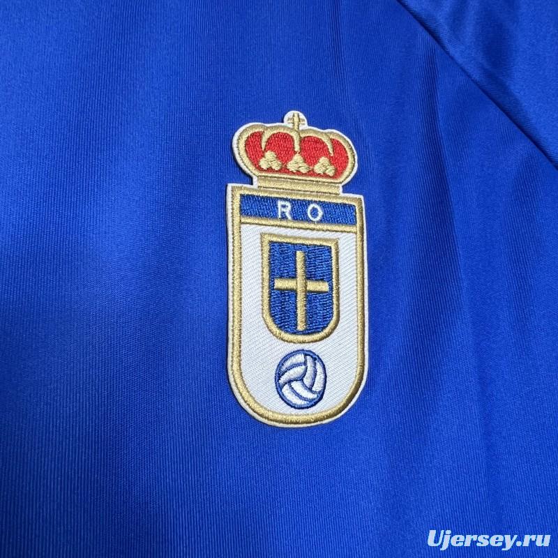 Retro 90/91 Real Oviedo Home Jersey