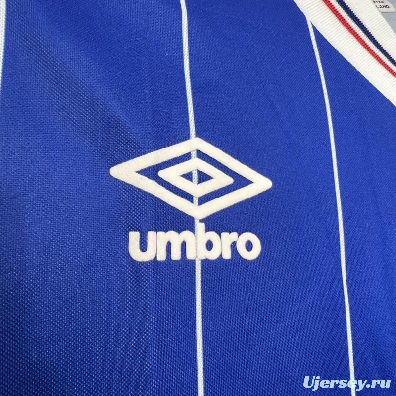 Retro 82/84 Glasgow Rangers Home Jersey