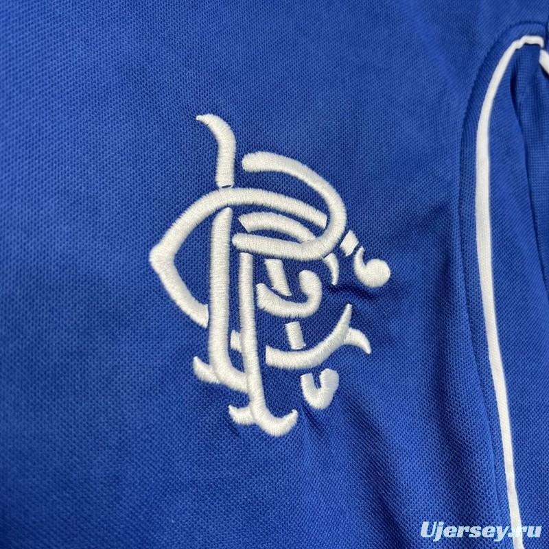 Retro 99/01 Glasgow Rangers Home Jersey