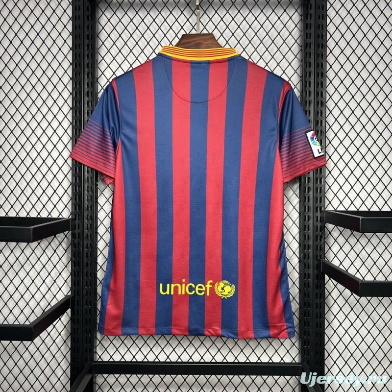 Retro 13/14 Barcelona Home Jersey