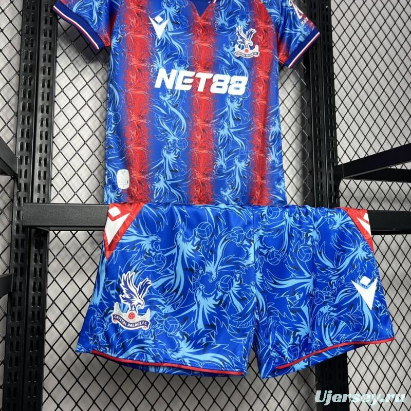 24/25 Kids Crystal Palace Home Jersey