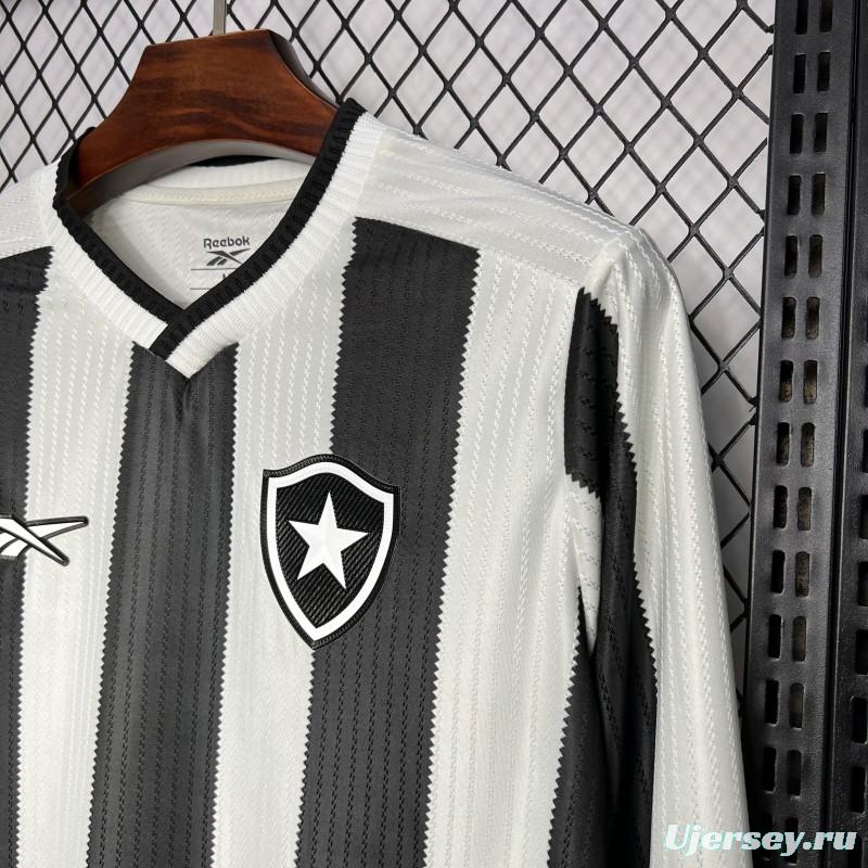 24/25 Botafogo Home Long Sleeve Jersey