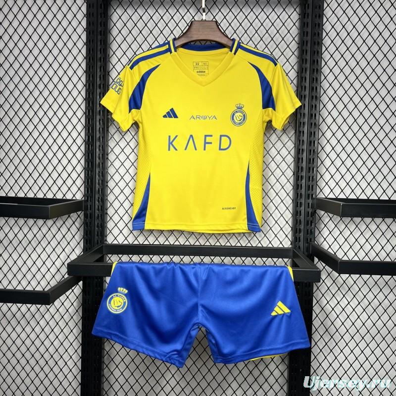 24/25 Kids Al-Nassr Home Jersey