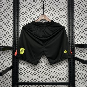 2024 Spain Euro Goalkeeper Black Shorts