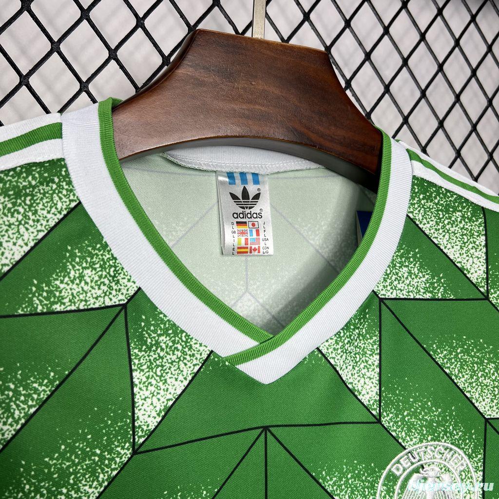 Retro 1990 Germany Away Green Jersey