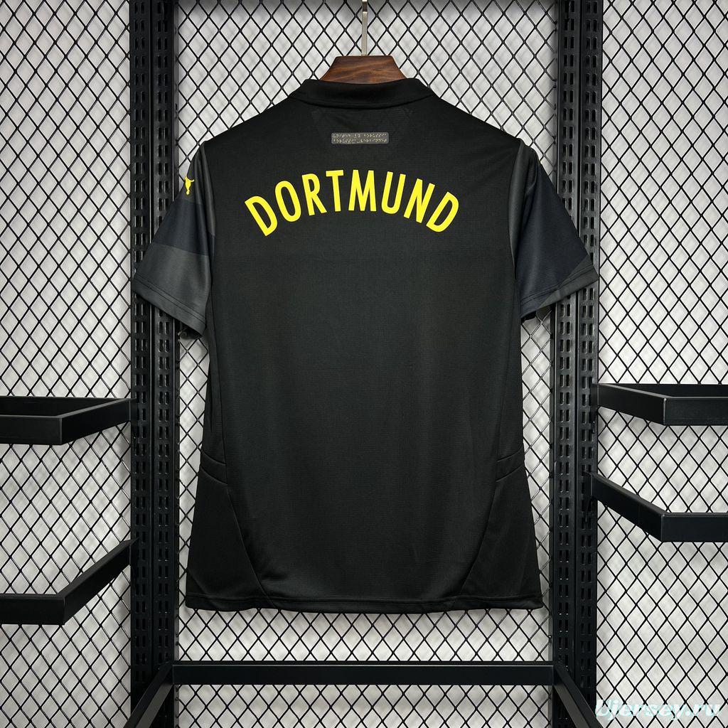 24/25 Borussia Dortmund Away Black Jersey