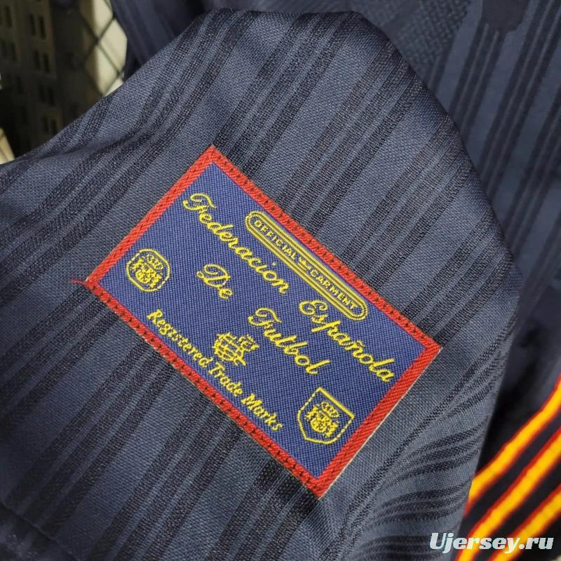 Retro 1996 Spain Away Jersey