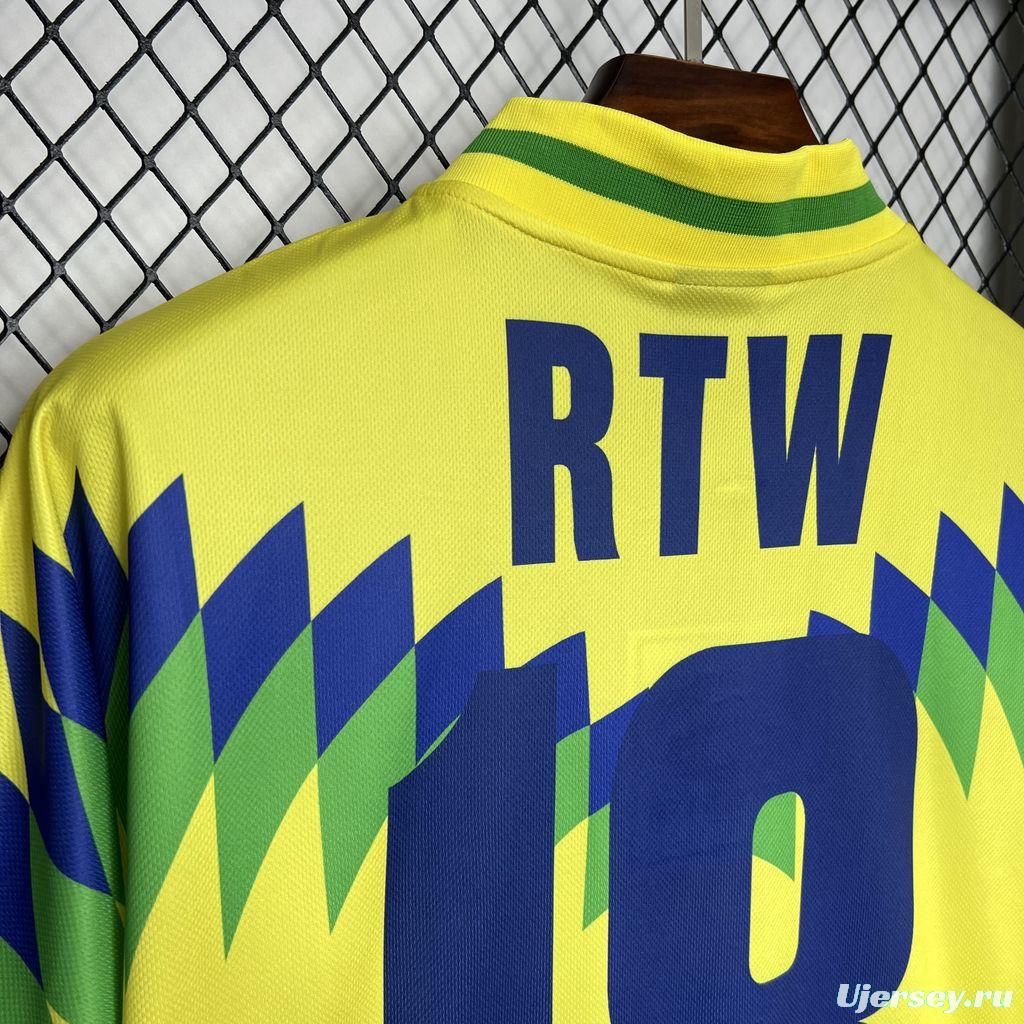 Retro 1995 Brazil Home Corteiz Jersey