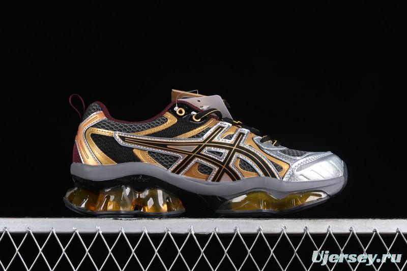 Asics Gel-Quantum Kinetic Retro Casual Sneakers with Thick Sole and Height Increase - 1203A270-021