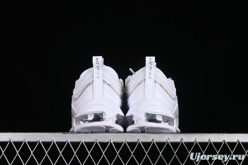 Nike Air Max 97 Retro Running Shoes with Full-Sole Air Cushion - FQ8889-100
