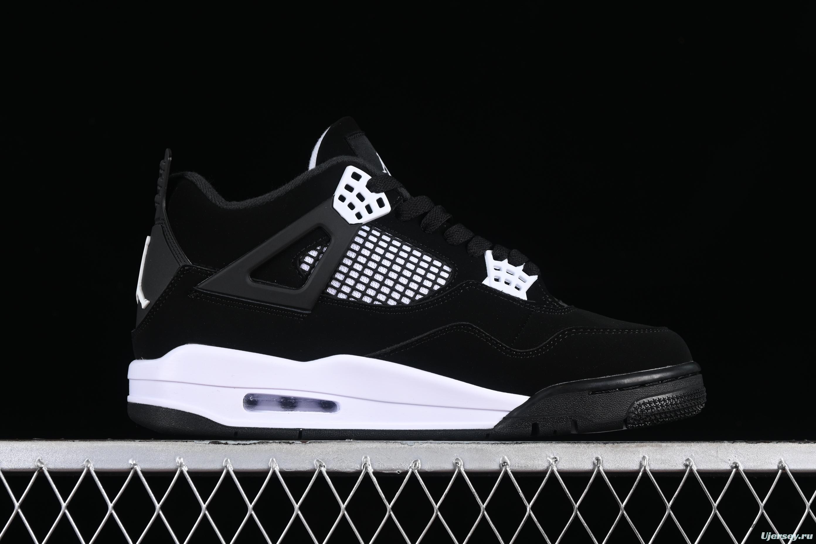 Nike Air Jordan 4 Retro "White Thunder" Basketball Shoes - FQ8138-001