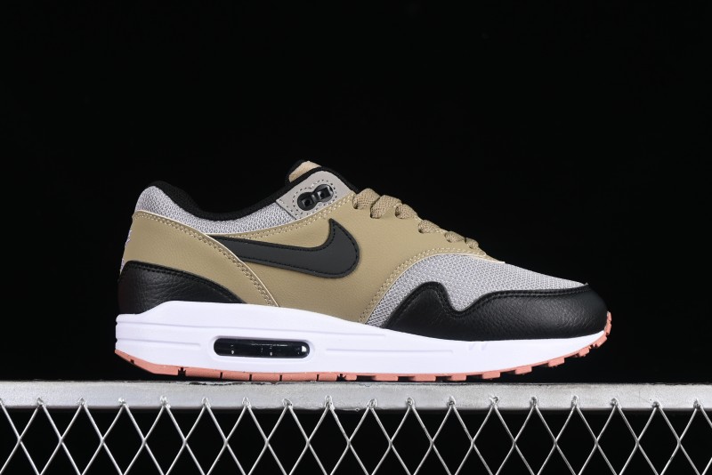 Nike Air Max 1 Retro Running Shoes with Half-Sole Air Cushion - FB9660-003