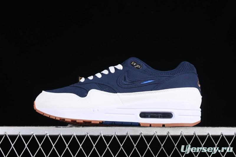 Nike Air Max 1 Retro Running Shoes with Half-Sole Air Cushion - FZ4831-400