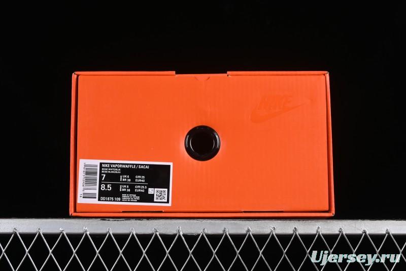 Nike Sacai VaporWaffle 3.0 Deconstructed High-Top Sneakers with Layered Sole - DD1875-109