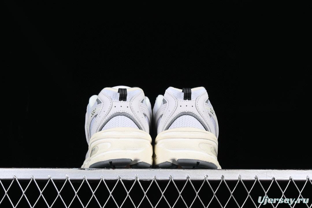New Balance 530 Series Leather Distressed Retro Casual Running Shoes - MR530DG