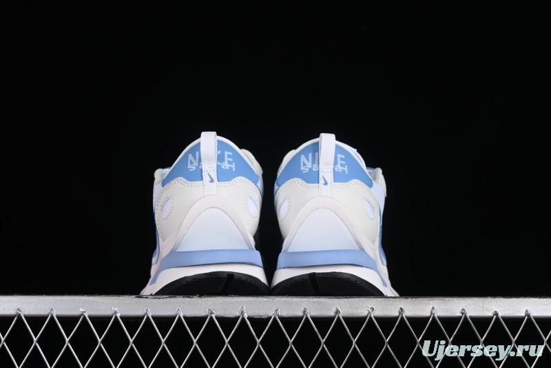 Nike Sacai VaporWaffle 3.0 Deconstructed Sneakers with Overlapping Swoosh and Double Tongue - DD1875-101